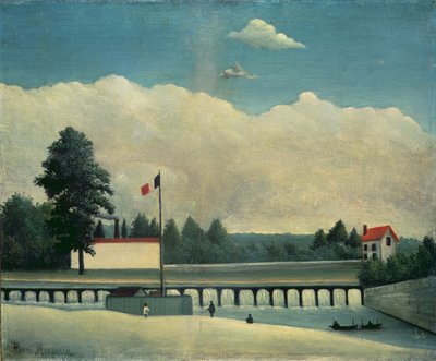 The Dam, 1891-93 by Henri Rousseau